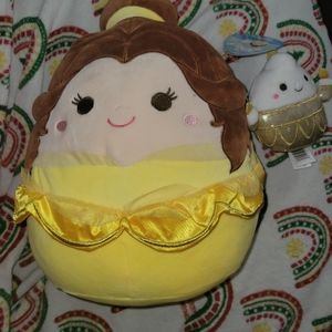 Belle and chip squishmallow